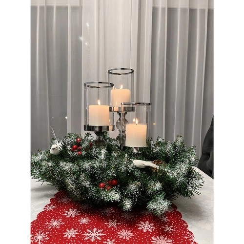 Guirlande de Noël enneigée Ruhhy 22302