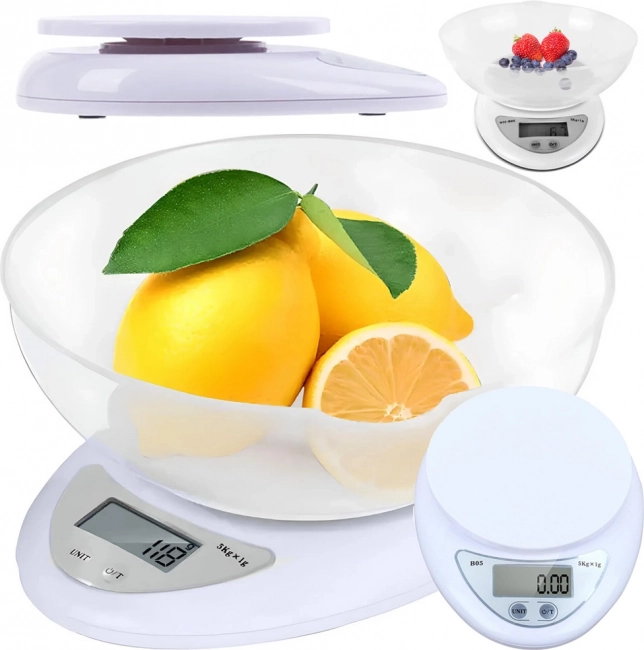 Balance de cuisine électronique numérique avec écran LCD