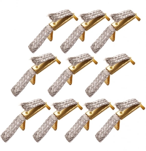 Brosses pour circuit Carrera GO !!! métal 10 pièces dans un sac