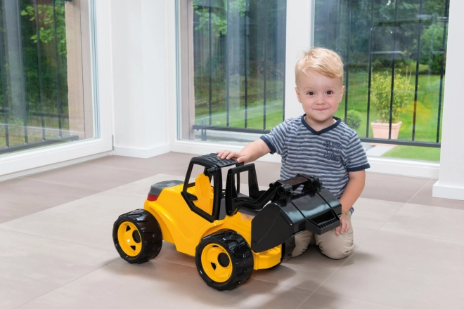 Grand chargeur jaune-noir Giga Trucks