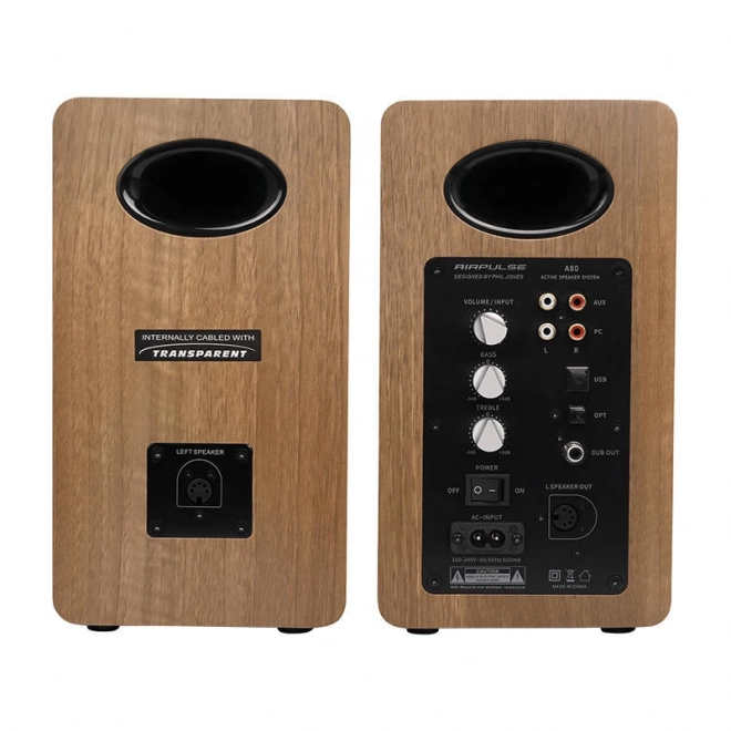 Haut-parleurs Edifier Airpulse A80 noyer