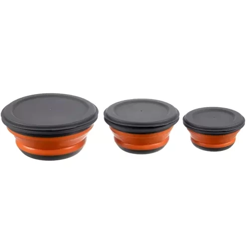 Bols en silicone pliables - 3 pièces