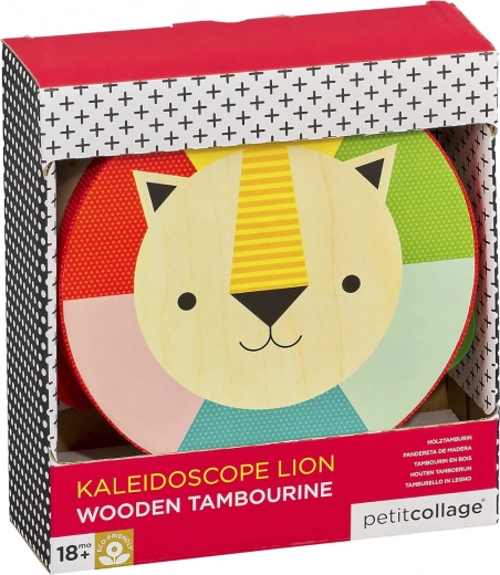 Un design joyeux de lion qui amuse