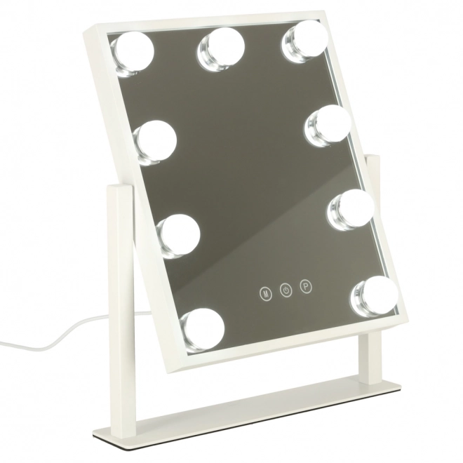 Miroir cosmétique LED avec éclairage Hollywood