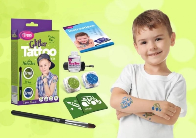TyToo tatouages scintillants transport