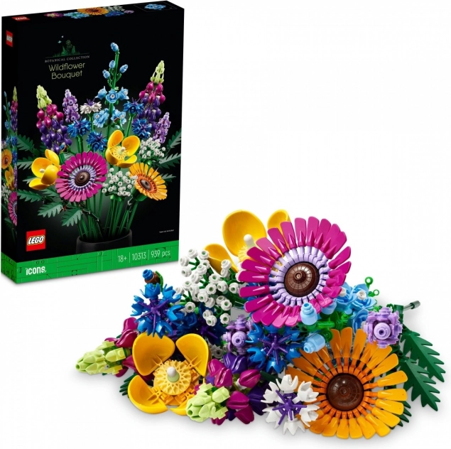 LEGO Icons Bouquet de fleurs des champs
