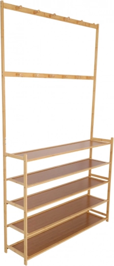 Portemanteau à deux niveaux pour accessoires