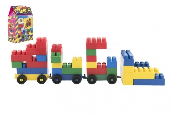 Jeu de construction LORI 2 plastique 35pcs en boîte 19x28x10cm