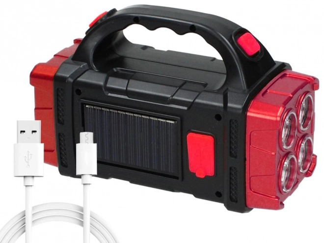Lampe LED solaire portable avec powerbank