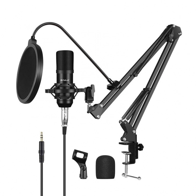 Microphone à condensateur Puluz PU612B Studio Broadcast