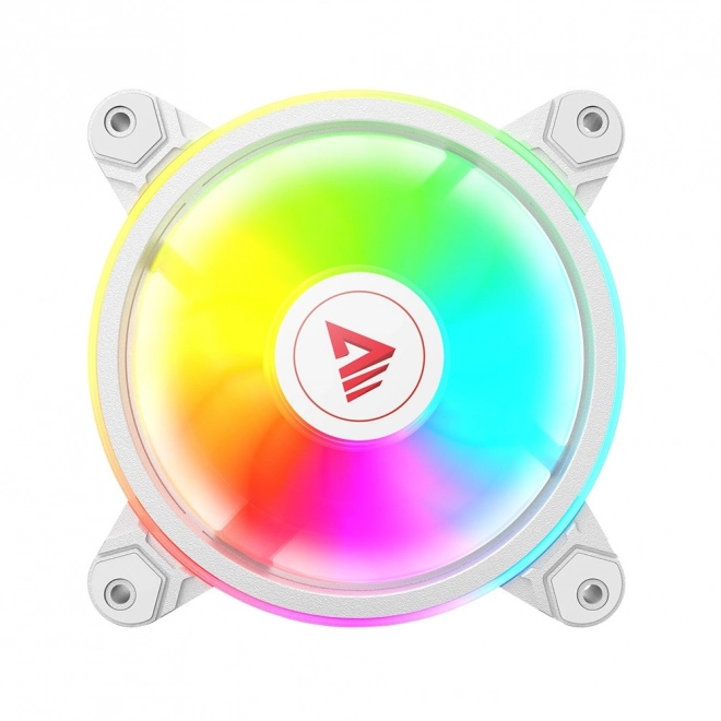 FAN-01 Blanc Pack de 4 ventilateurs 120mm ARGB avec contrôleur et télécommande