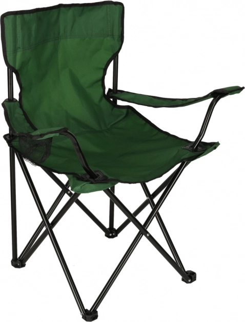 Chaise de randonnée pliable verte Luaro