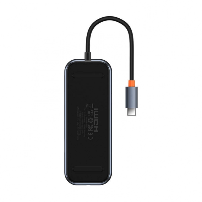 Baseus Hub USB-C vers 4x USB 3.0 Gris Foncé