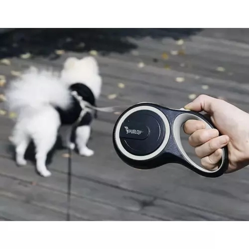 Laisse automatique pour chien 5m/15kg Purlov 19788