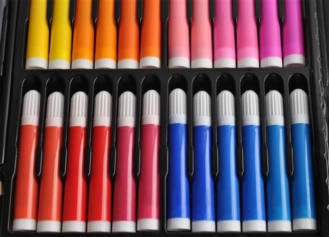 Ensemble de peinture et de dessin dans une mallette 288 pièces