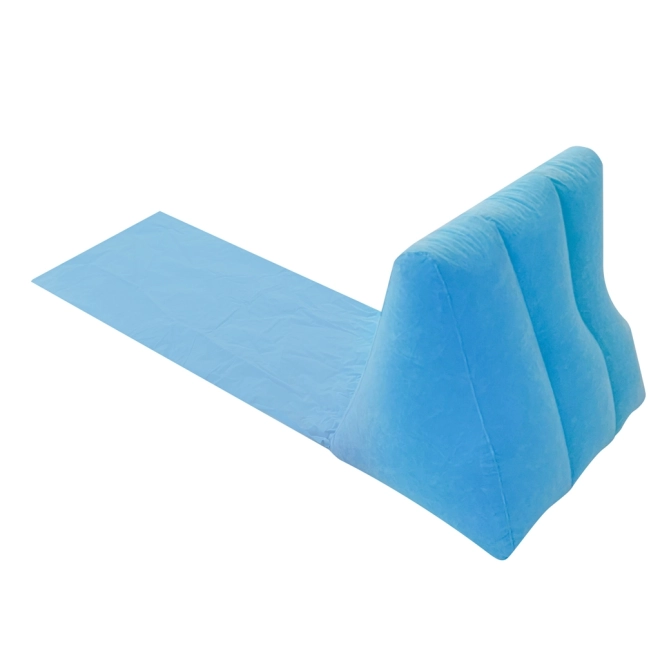 Tapis de plage avec dossier et coussin gonflable