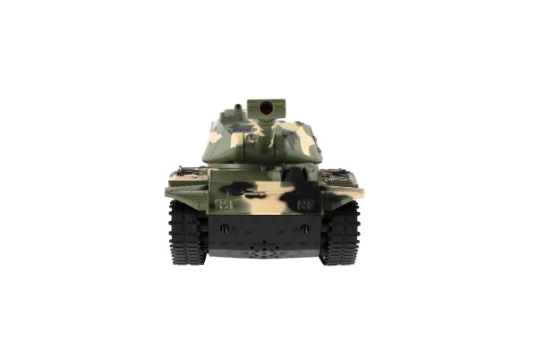 Tank RC en plastique 27cm 27MHz avec batterie+pack rechargeable avec son dans boîte 37x17x19cm