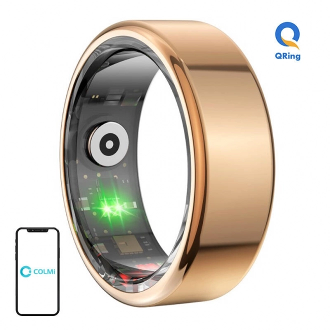 Bague intelligente Colmi dorée