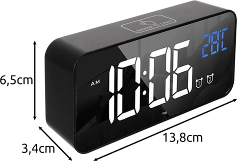 Grand écran LED avec 3 niveaux de luminosité