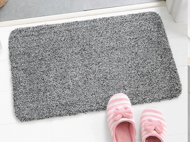 Tapis magique pour chaussures Clean Step Mat gris