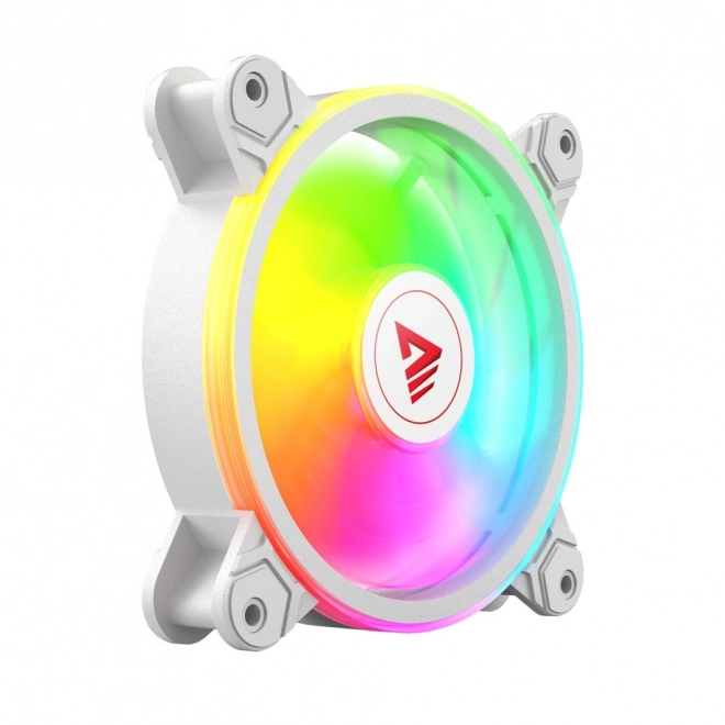 FAN-01 Blanc Pack de 4 ventilateurs 120mm ARGB avec contrôleur et télécommande