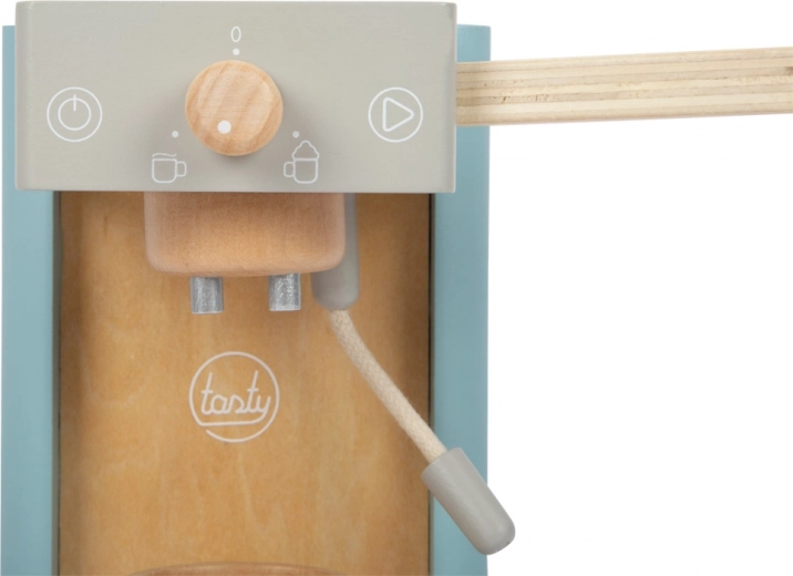 Station de café réaliste pour petits baristas