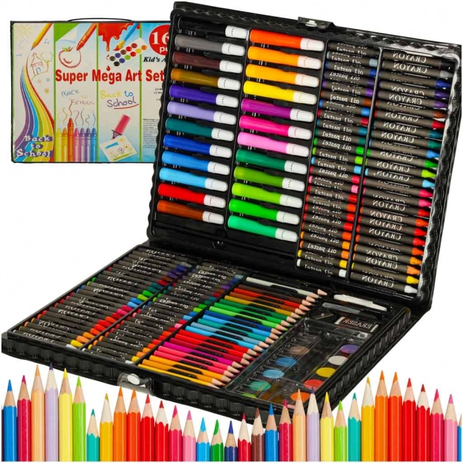 Ensemble de dessin et de peinture 168 pièces avec mallette
