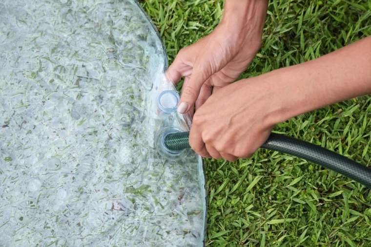 Tapis d’eau amovible pour un jeu rafraîchissant