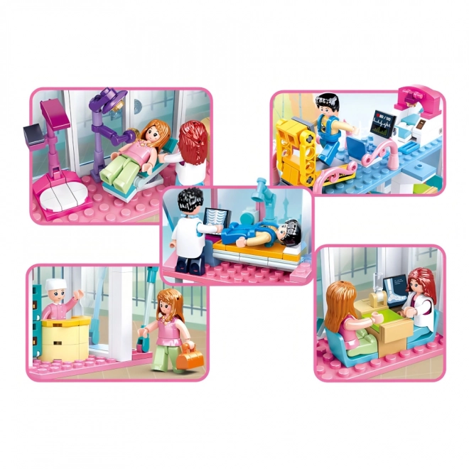 Jeu de construction Sluban Girls Dream Hôpital