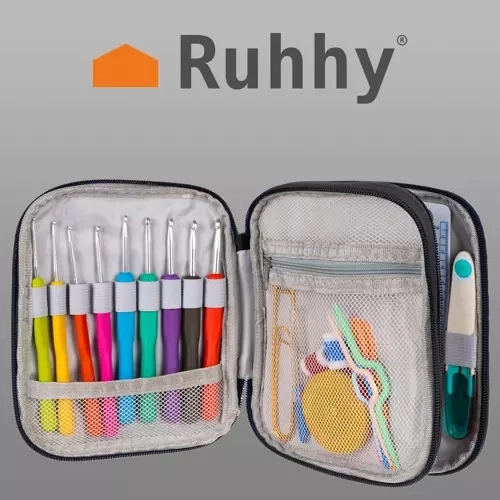 Ensemble de crochets pour crocheter 86 pcs de Ruhhy