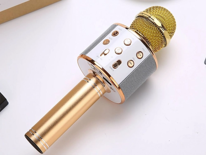 Microphone Bluetooth sans fil pour karaoké