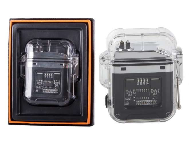 Briquet plasma avec lampe LED rechargeable USB