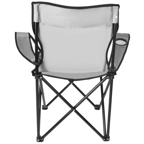 Chaise pliante de pêche / camping - gris