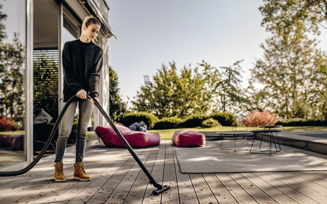 Aspirateur pour nettoyage extérieur