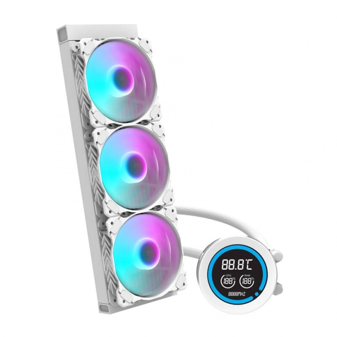 Refroidisseur à eau Darkflash DN-D360 finition blanche
