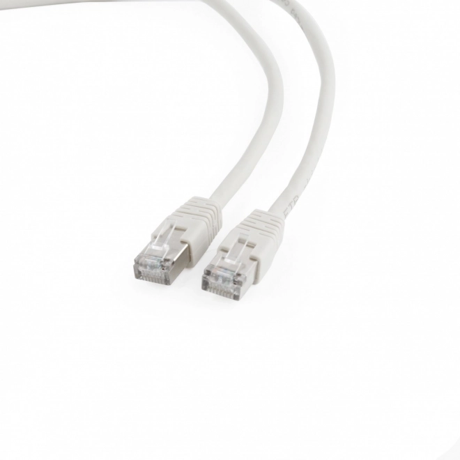 Cordon de raccordement blindé FTP cat.6 0,5M gris