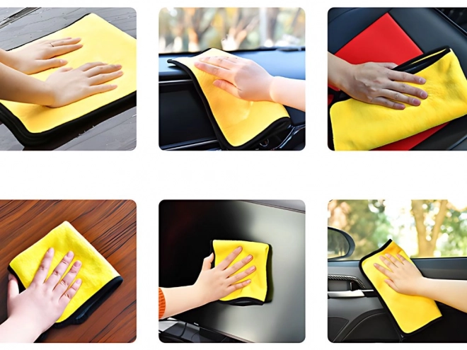 Grande serviette en microfibre 60x90 cm pour nettoyage universel