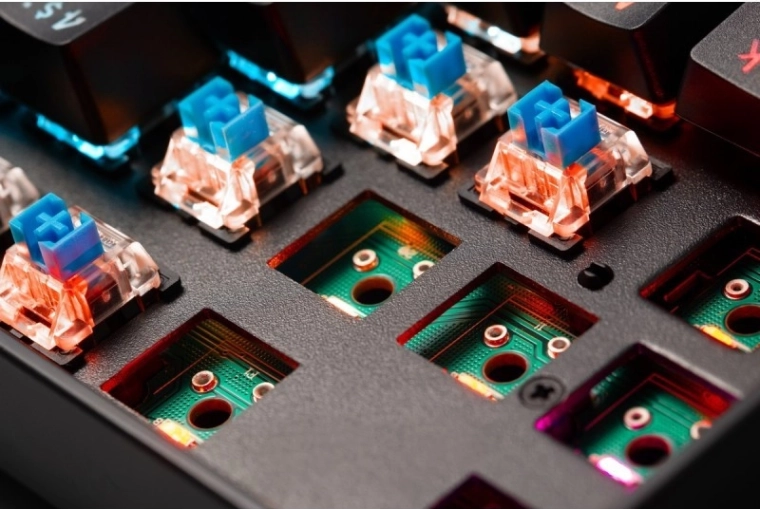 Switchs cliquables OUTEMU Blue