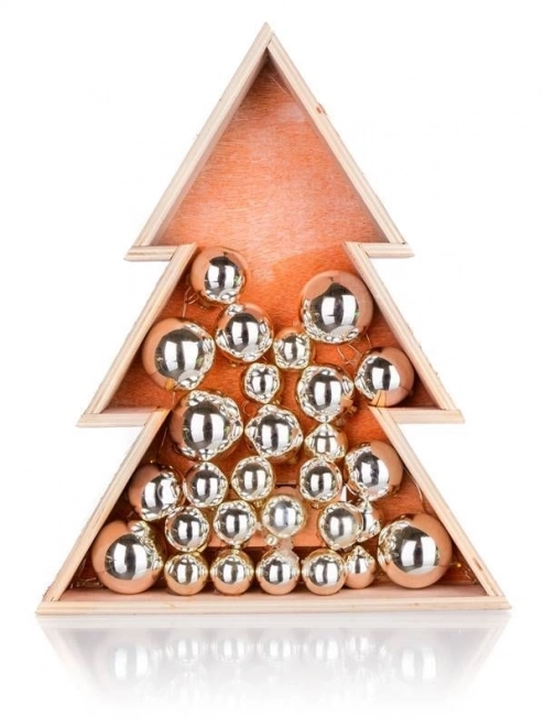 Sapin de Noël 15LED hauteur 38cm