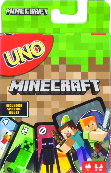 UNO Minecraft jeu de cartes