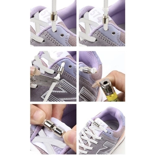 Lacets élastiques sans nœuds Malatec