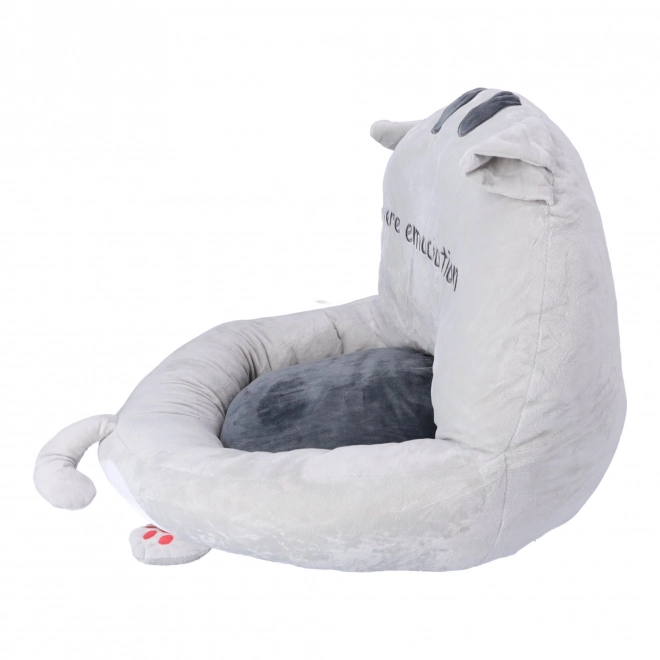 Coussin de chaise chat - 46x46 cm