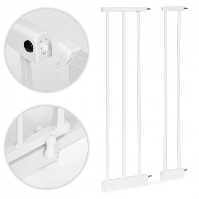 Barrière de sécurité pour escaliers et portes, 74-105 cm, acier, ECOTOYS