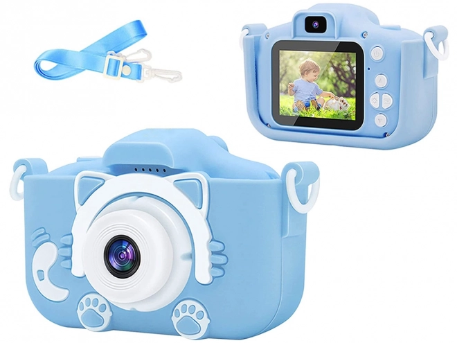 Appareil photo numérique pour enfants avec chat