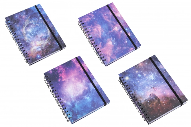 Bloc-notes spirale 14,5x21 cm, 100 pages - Zodiaque
