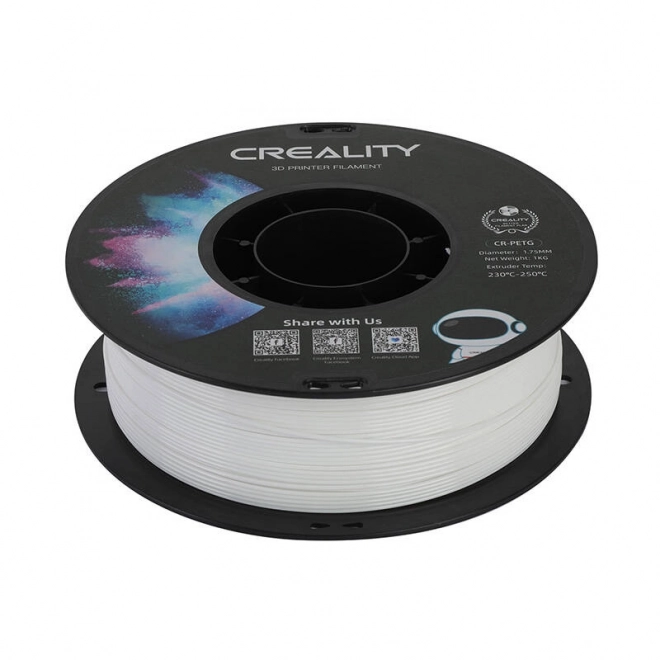 Filament CR-PETG Creality (blanc)