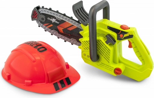 Tuff Tools tronçonneuse pour enfants avec casque, 36 cm