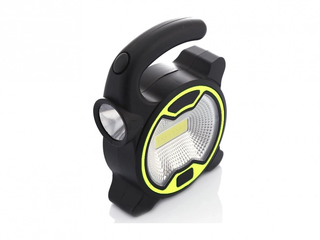 Puissante lampe de travail LED COB avec support et piles
