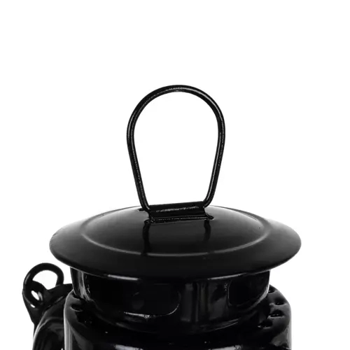 lampe à huile noire 24cm