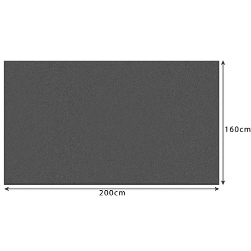 Deka 1,6x2m - grise Ruhhy 22695